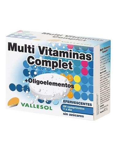 Multivitaminas Complet+Oligoelementos Efervescente