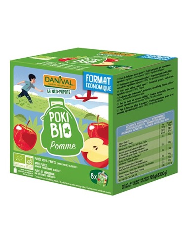 Pack 8 Smoothies De Manzana 720 G