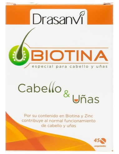 Drasanvi Biotina Cabello Piel Y Uñas 45 Comp