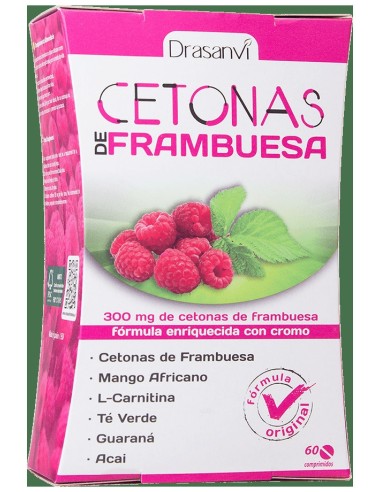 Cetonas Frambuesa 60 Comp