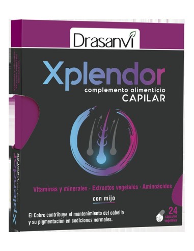 Drasanvi Anticaida Xplendor Capilar 24 Capsulas