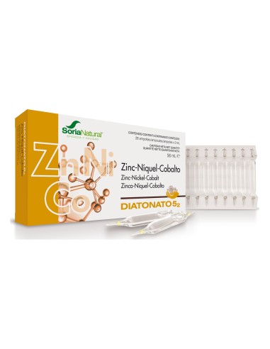 Diatonato 5/2 Zinc/Niquel/Cobal 28 Ampollas X 2 Ml