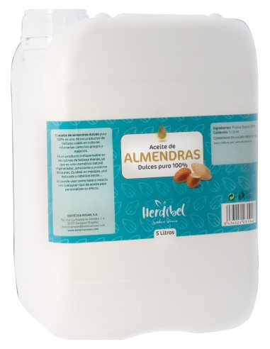 Herdibel Aceite Almendras 5 Litros 1 Presion En Frio