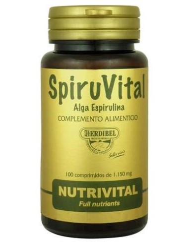 Spiruvital 100 Comp 1000 Mg Spirulina