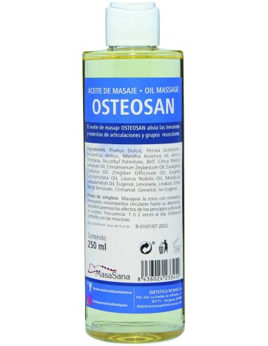 Aceite Osteosan Masamasa 250 Ml