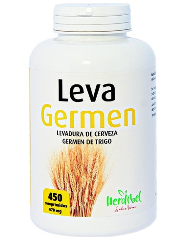 Leva Germen 450 Comp Levadura De Cerveza