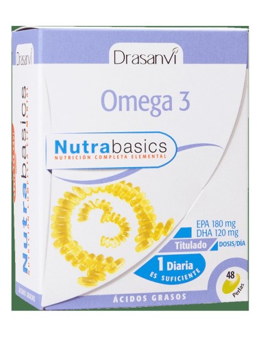 Omega 3 1000 Mg 48 Perlas Nutrabasicos