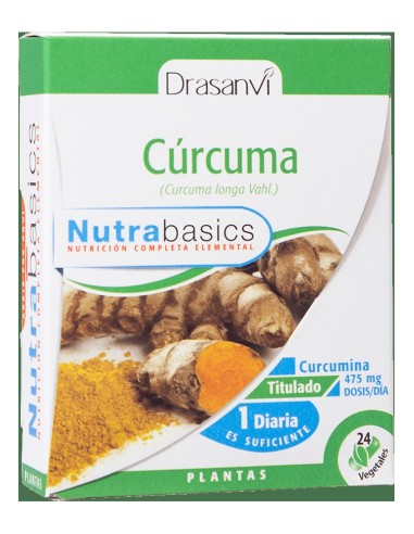 Drasanvi Curcuma Nutrabasicos 24 Capsulas