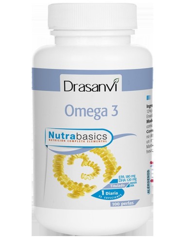 Drasanvi Nutrabasics Omega 3 1000Mg 100 Perlas