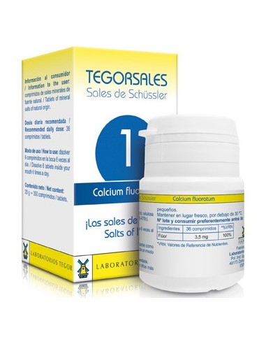 Tegor Tegorsal 1 Calcium Fluoratum 350Comps