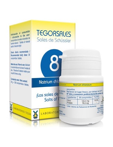 Tegor Tegorsal 8 Natrium Chloratum 350Comps