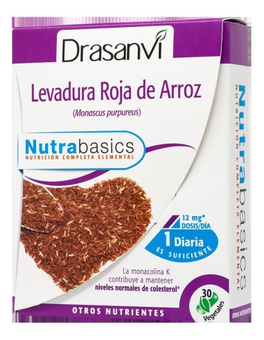 Levadura Roja Arroz (2,9 Mg Monacolina K) 30 Caps