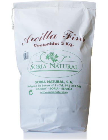 Soria Natural Arcilla Fina 5Kg