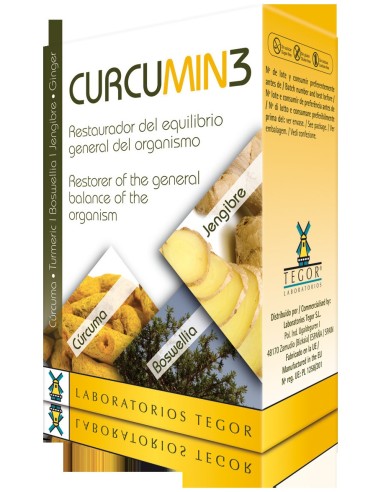 Tegor Curcumin 3 30Comp