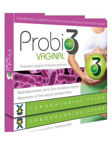 Probiotres Ah Vaginal 10 Caps Con Aplicador