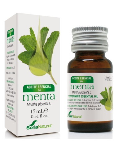 Soria Natural Aceite Esencial De Menta 15Ml