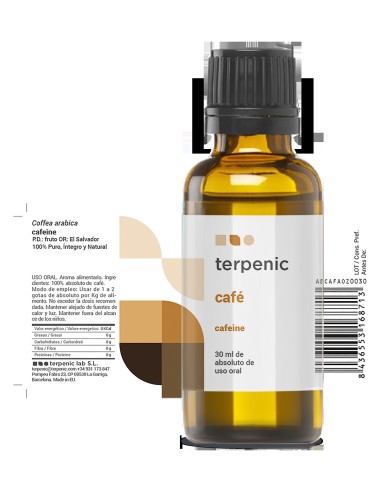 Terpenic Aceite Esencial Absoluto Café 30Ml