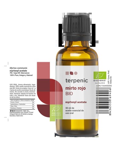 Terpenic Aceite Esencial Mirto Rojo Bio 30Ml