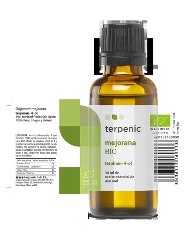 Aceite Esencial Mejorana Bio 30 Ml