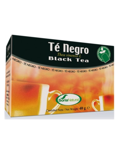 Soria Natural Té Negro Infusión 20 Filtros