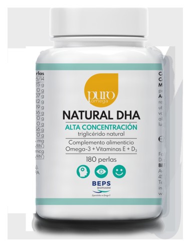 Natural Dha Alta Concentracion 180 Perlas