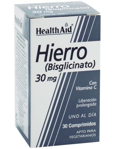 Hierro Biglicinato 30 Mg 30 Comp