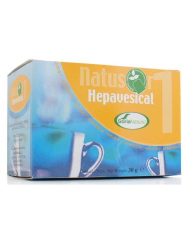 Soria Natural Natusor 01 - Hepavesical 20 Filtros