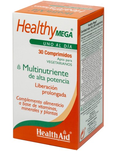 Healthy Mega Multinutriente De Alta Potencia 30 Compr