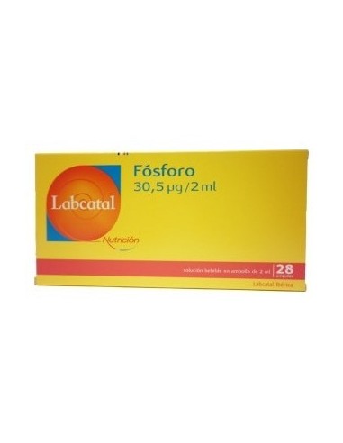 Fosforo 15 28X2 Ml Ampollas