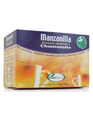 Soria Natural Manzanilla Infusión 20 Filtros