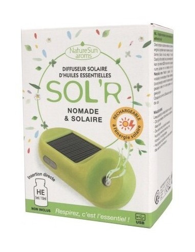 Naturesun Aroms Difusor Sol'R Verde 1Ud