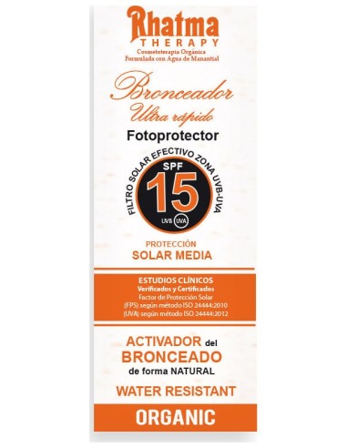 D´Shila Bronceador Ultrarapido F15 100Ml