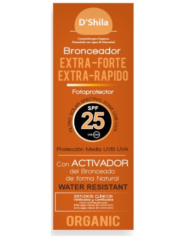 Shila Bronceador Extrarapido F20 100 Ml