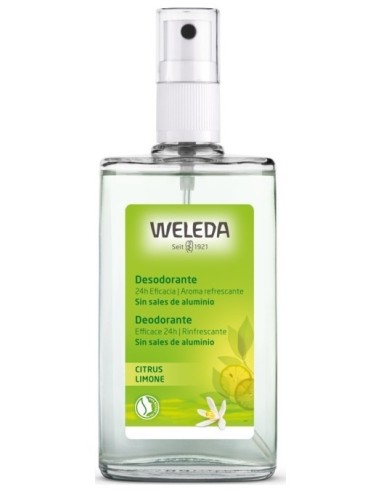 Weleda Desodorante De Citrus Spray 100Ml