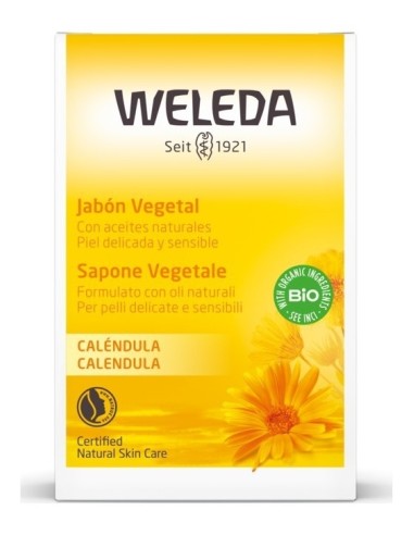 Jabon Vegetal De Calendula 100 G