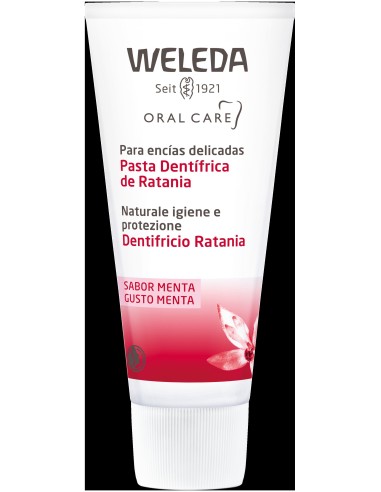 Weleda Pasta Dentífrica De Ratania 75Ml