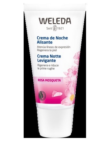 Crema De Noche Alisante De Rosa Mosqueta 30 Ml