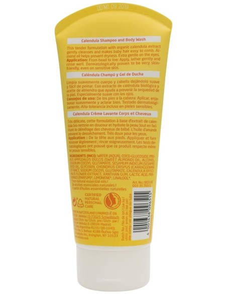 Champu Y Gel De Ducha De Calendula 200 Ml