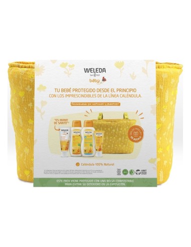 Weleda Canastilla Set Bienvenido Bebé Bolso