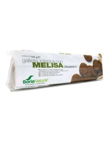 Soria Natural Galleta Integral Con Melisa 165G