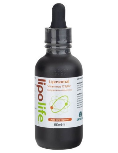 Lipolife Liposomal Vitaminas D3/K2 60Ml