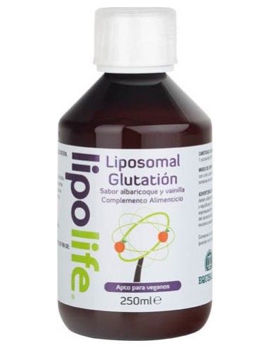 Lipolife Liposomal Glutation Saborizado Albaricoque Vainilla 250Ml