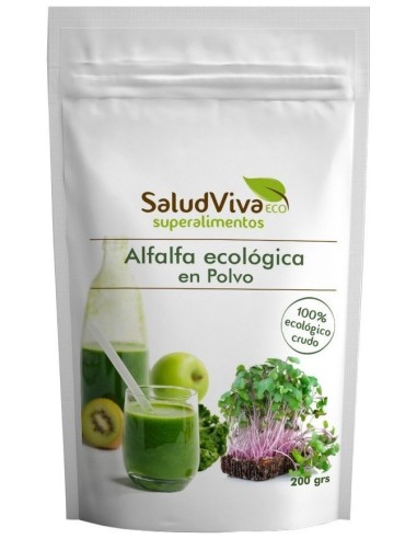 Salud Viva Alfalfa Ecológica En Polvo 200G