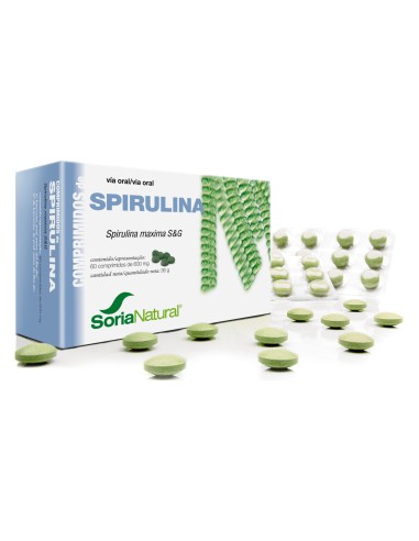 Soria Complemento Spirulina 60 Comp