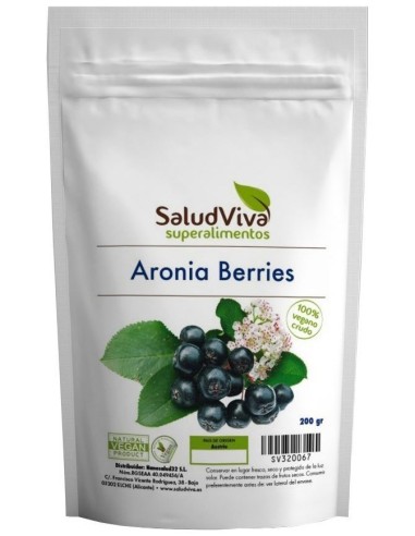 Salud Viva Eco Aronia Berries 200G