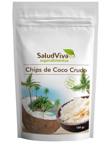 Salud Viva Chips De Coco Crudos 150G