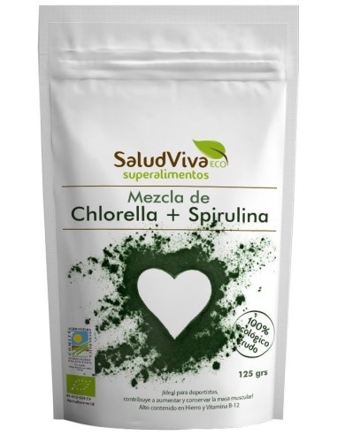 Salud Viva Chlorella + Spirulina 125G