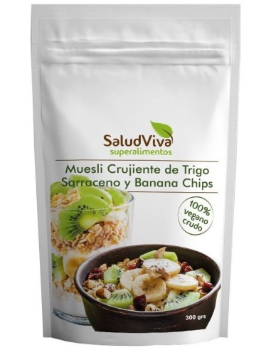 Muesli Cruji Trigo Sarraceno Banana Chip 300 G