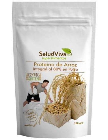 Salud Viva Proteina De Arroz 80% 250G