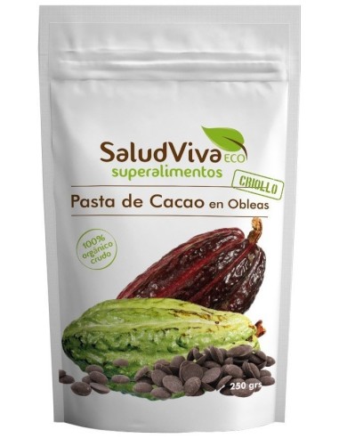 Pasta De Cacao En Obleas 250Gr Eco